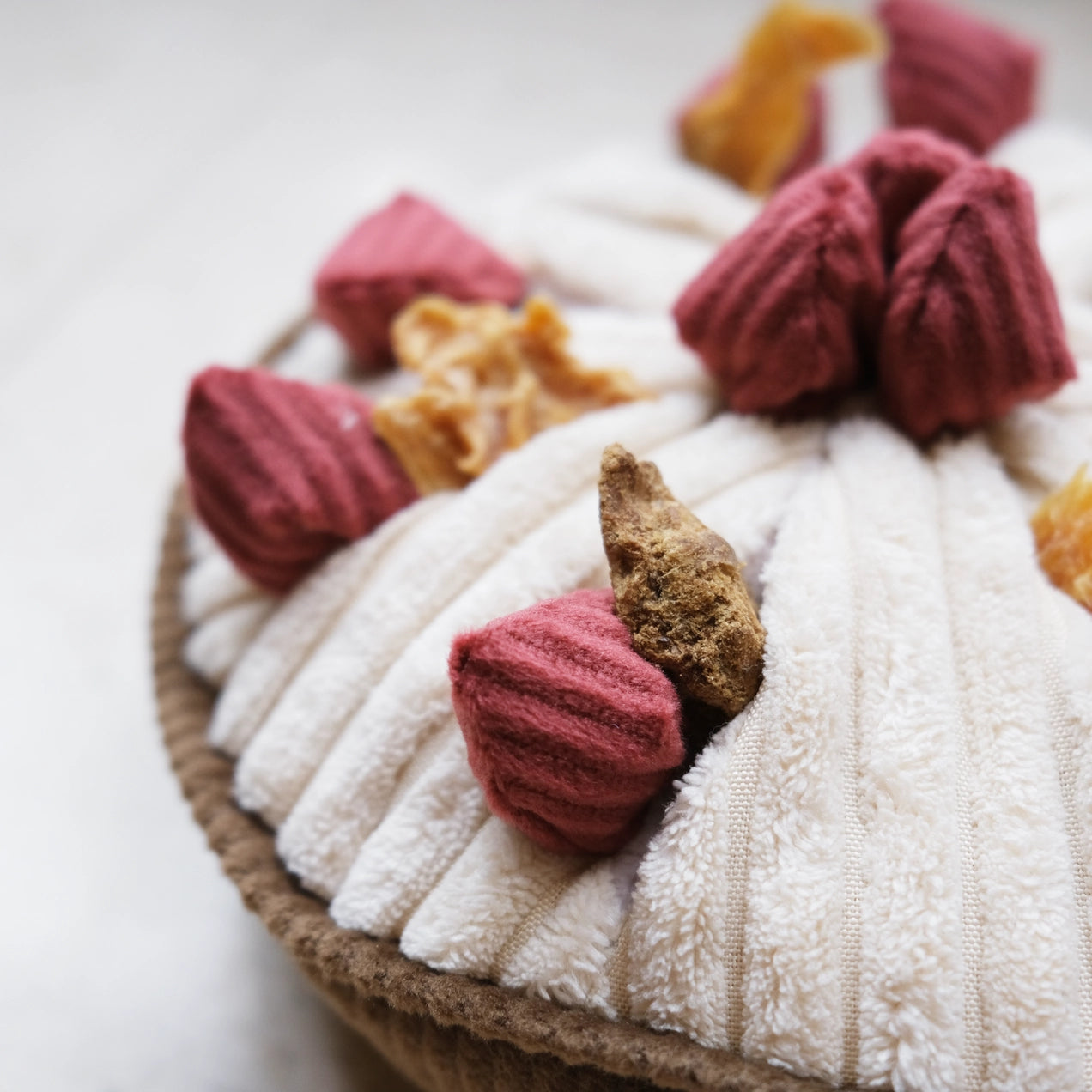 Jouet d'occupation tarte aux fraises