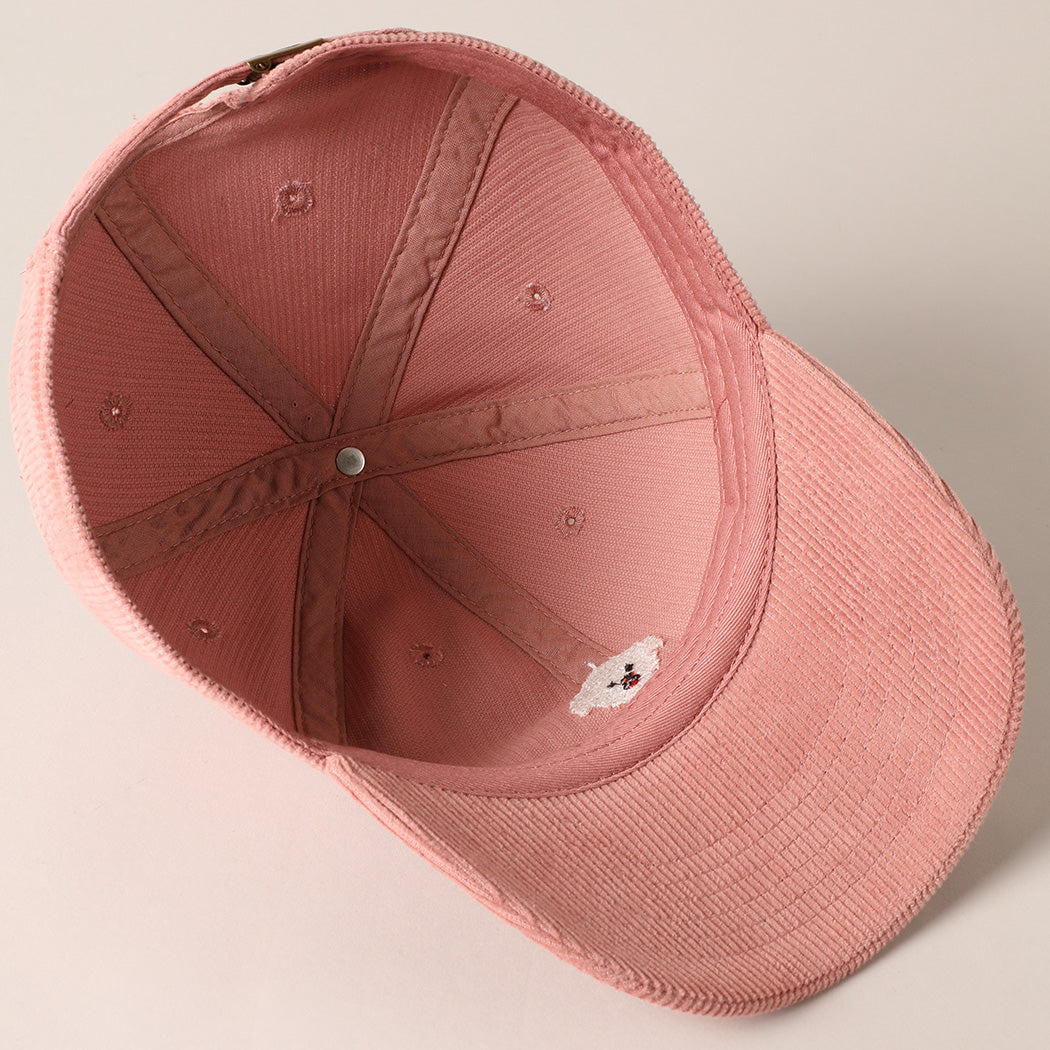 Casquette Bichon Rose