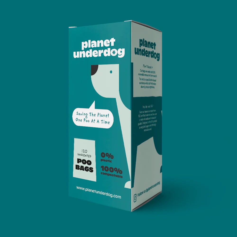Sacs à dejection compostables pour chiens