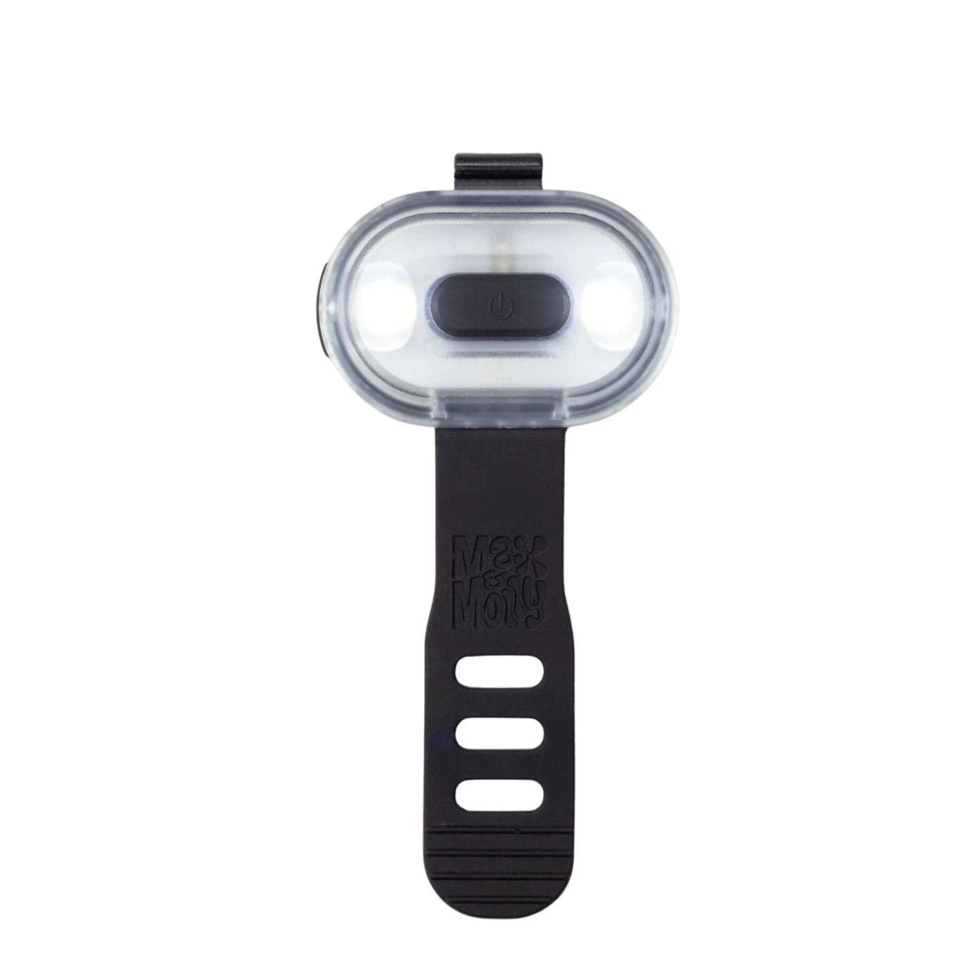 Lumière haute visibilité pour chien noire