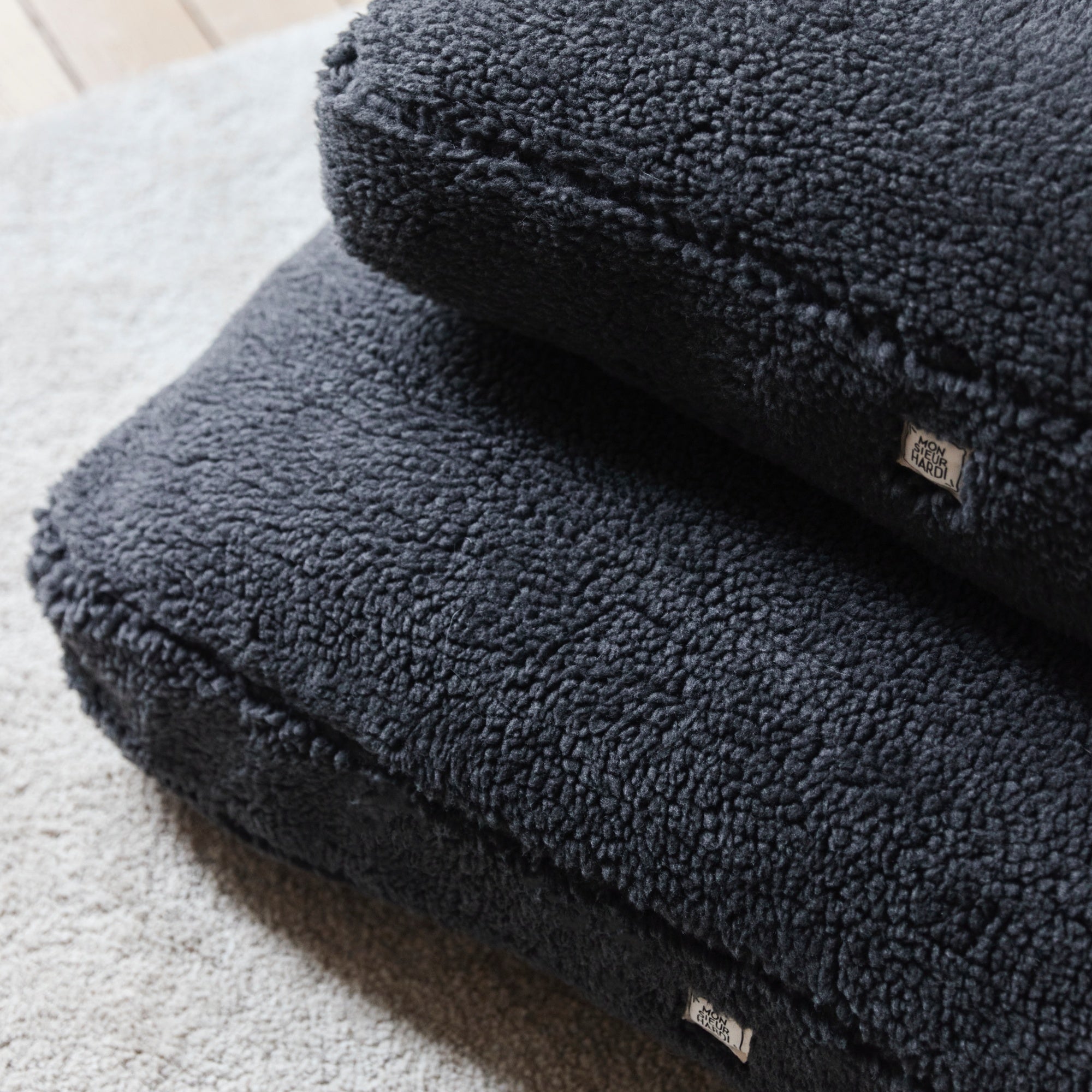 Coussin pour chien en Polaire Sherpa