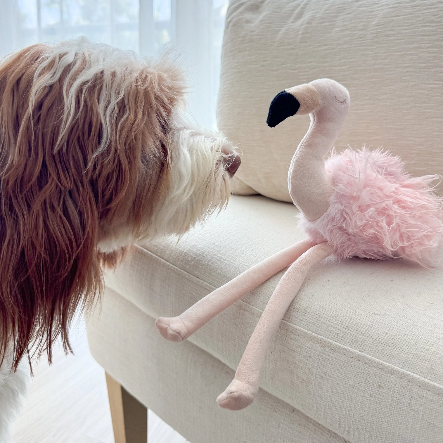Peluche Flamant Rose