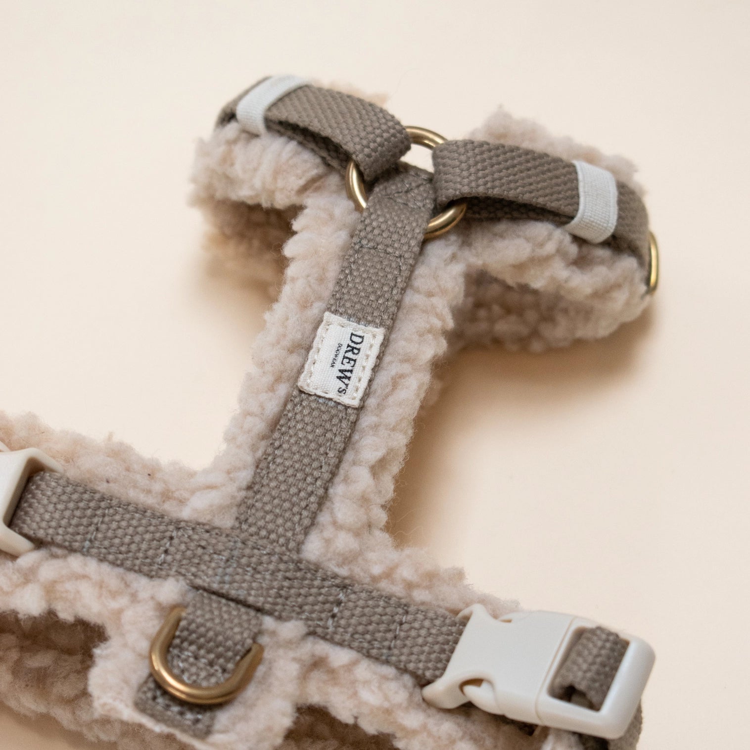 Harnais pour chien teddy beige Drews Dogwear