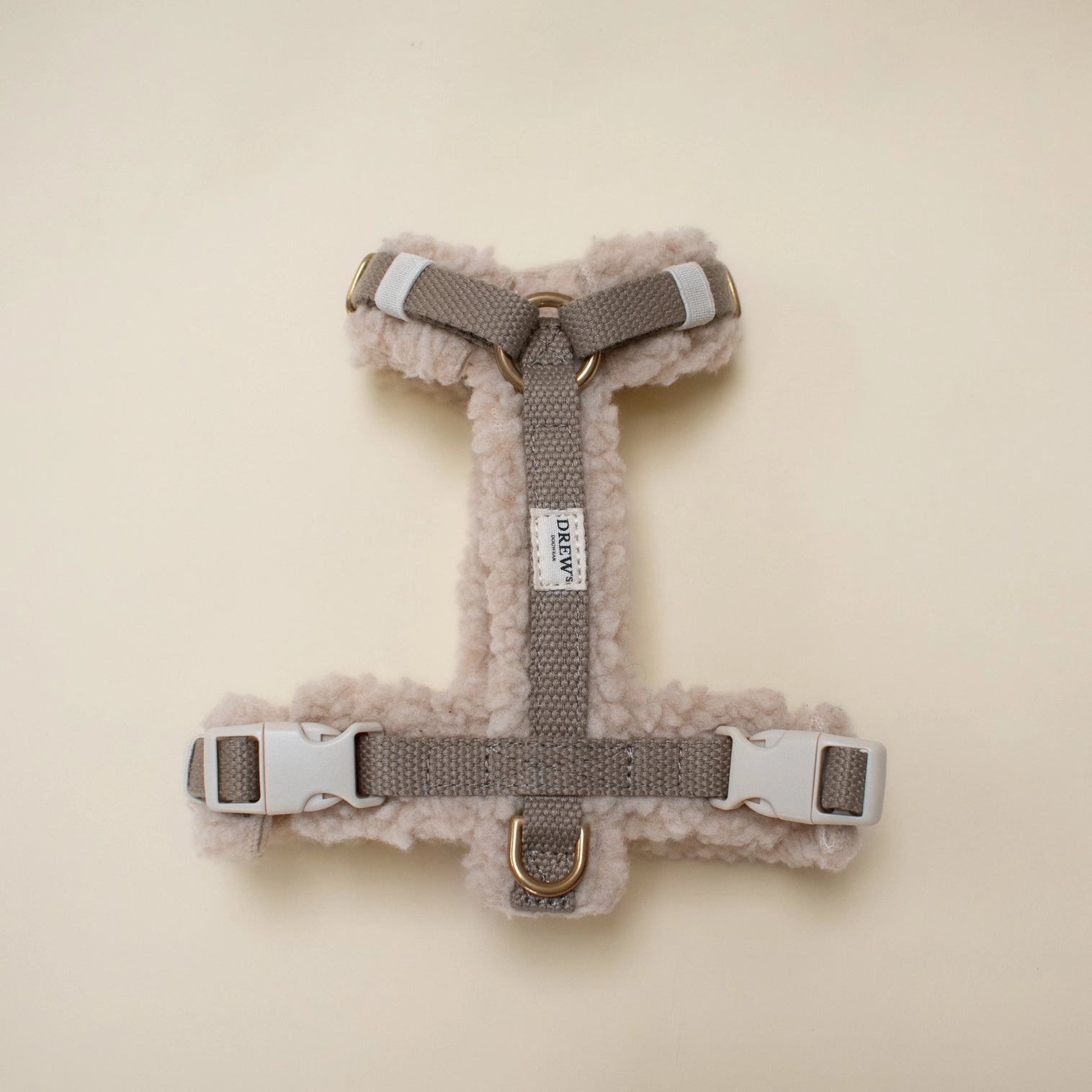 Harnais pour chien teddy beige Drews Dogwear