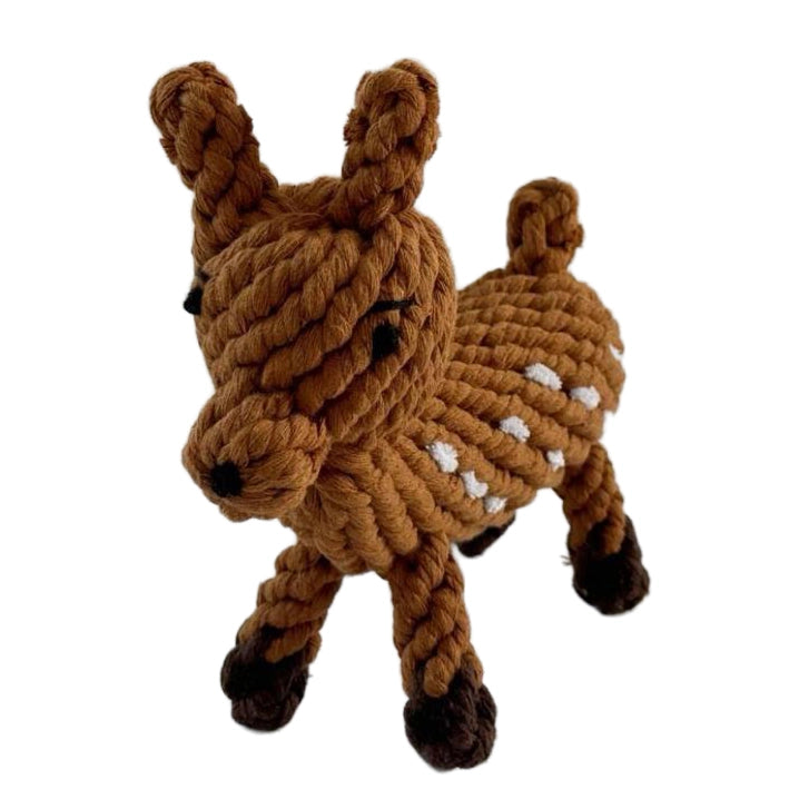 Jouet en corde Faon de Noël