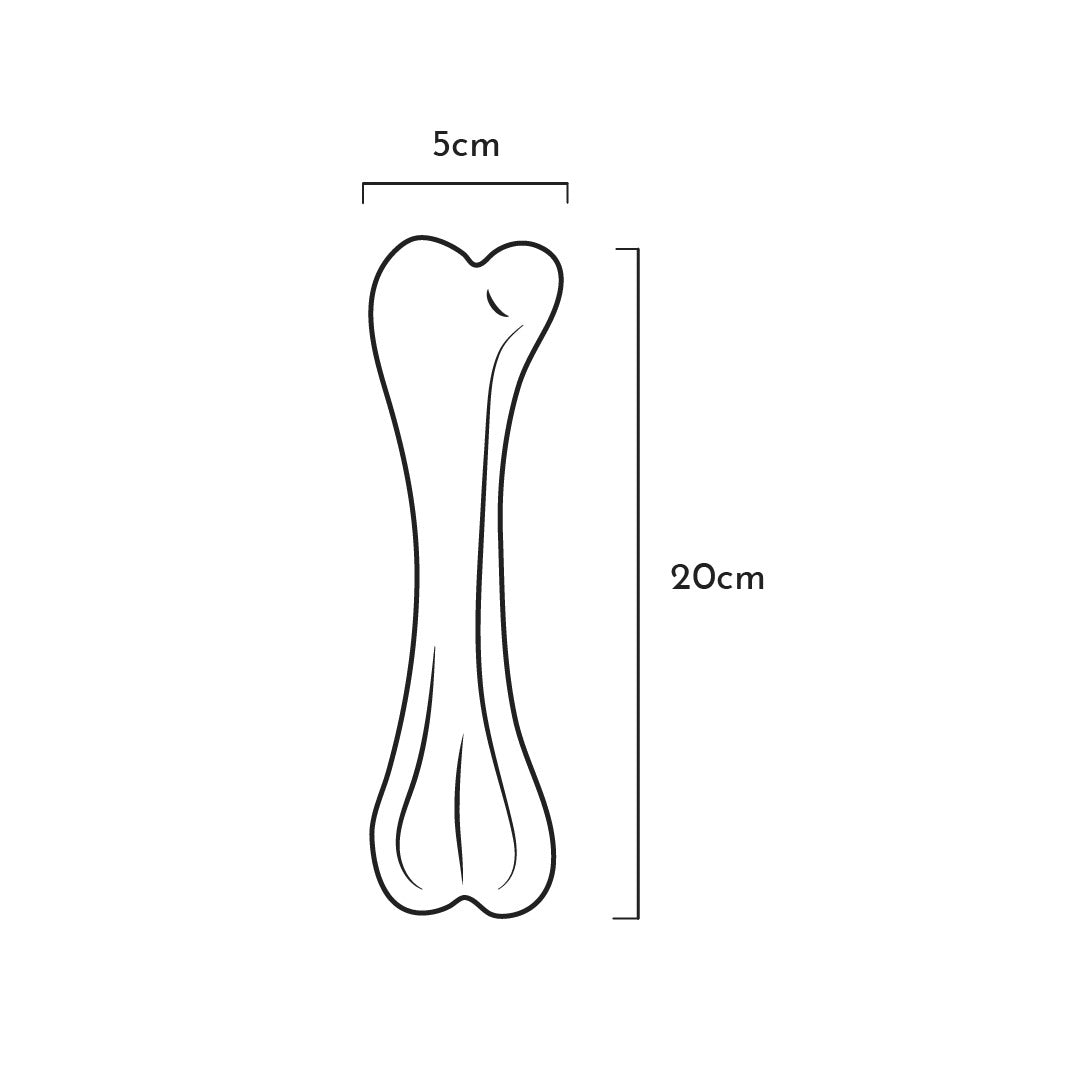 Jouet en résine à macher Os