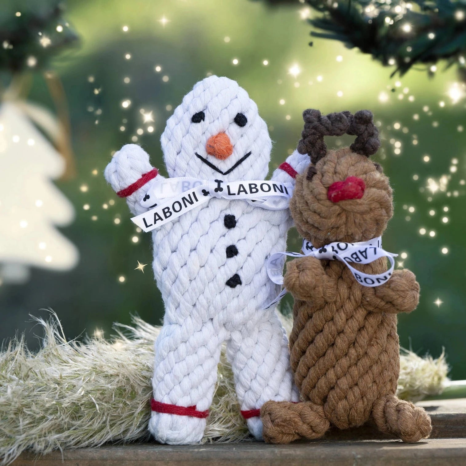 Jouet en corde Renne de Noël