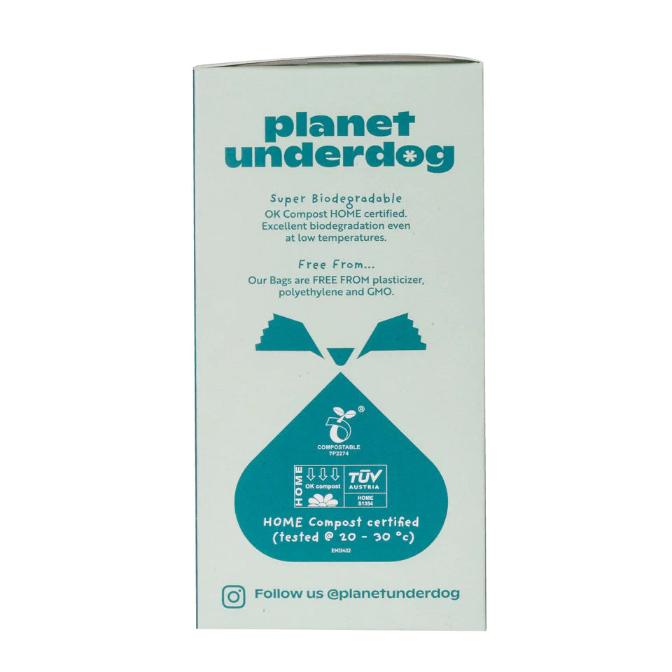 Sacs à dejection compostables pour chiens