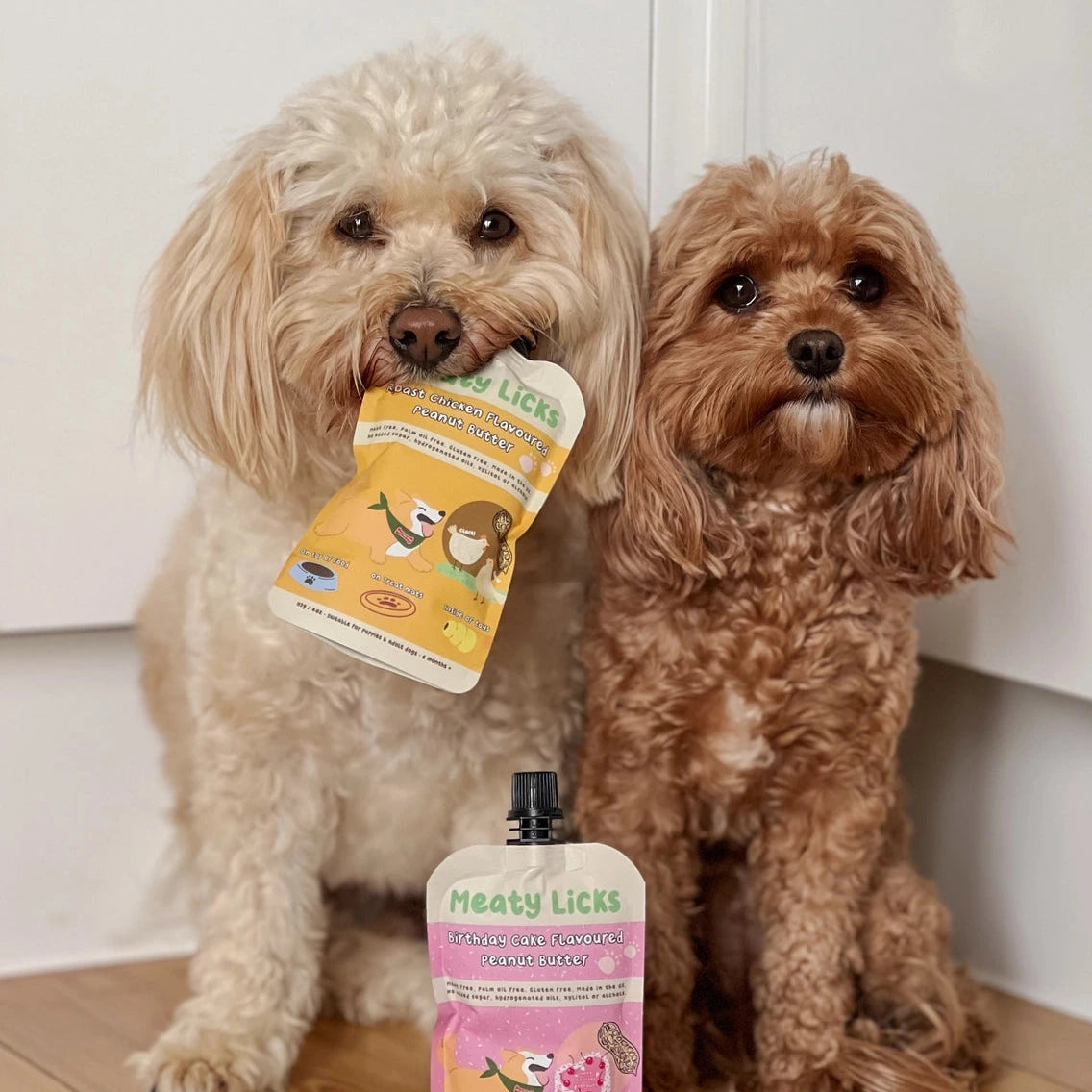 Beurre de cacahuète pour chien poulet