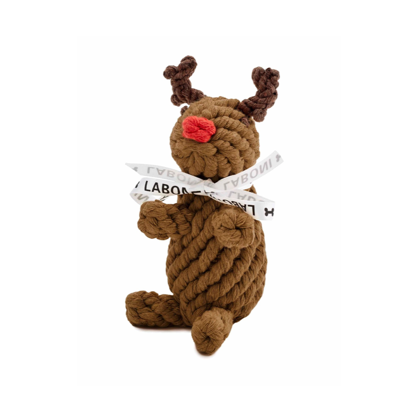 Jouet en corde Renne de Noël