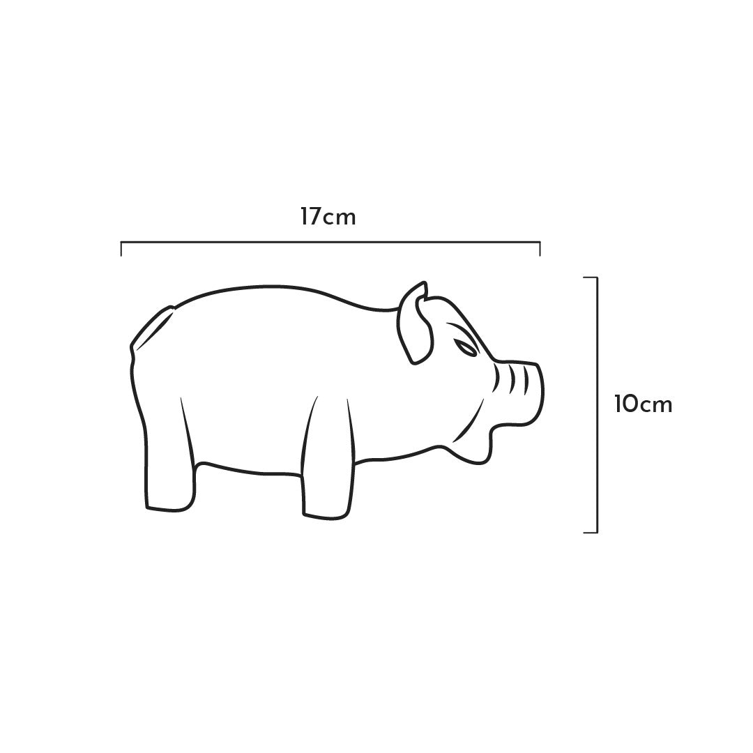 Jouet en résine à macher Piggy