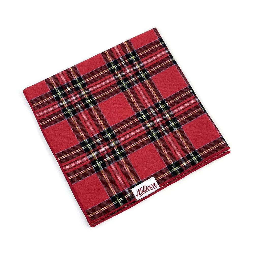 Bandana Tartan rouge