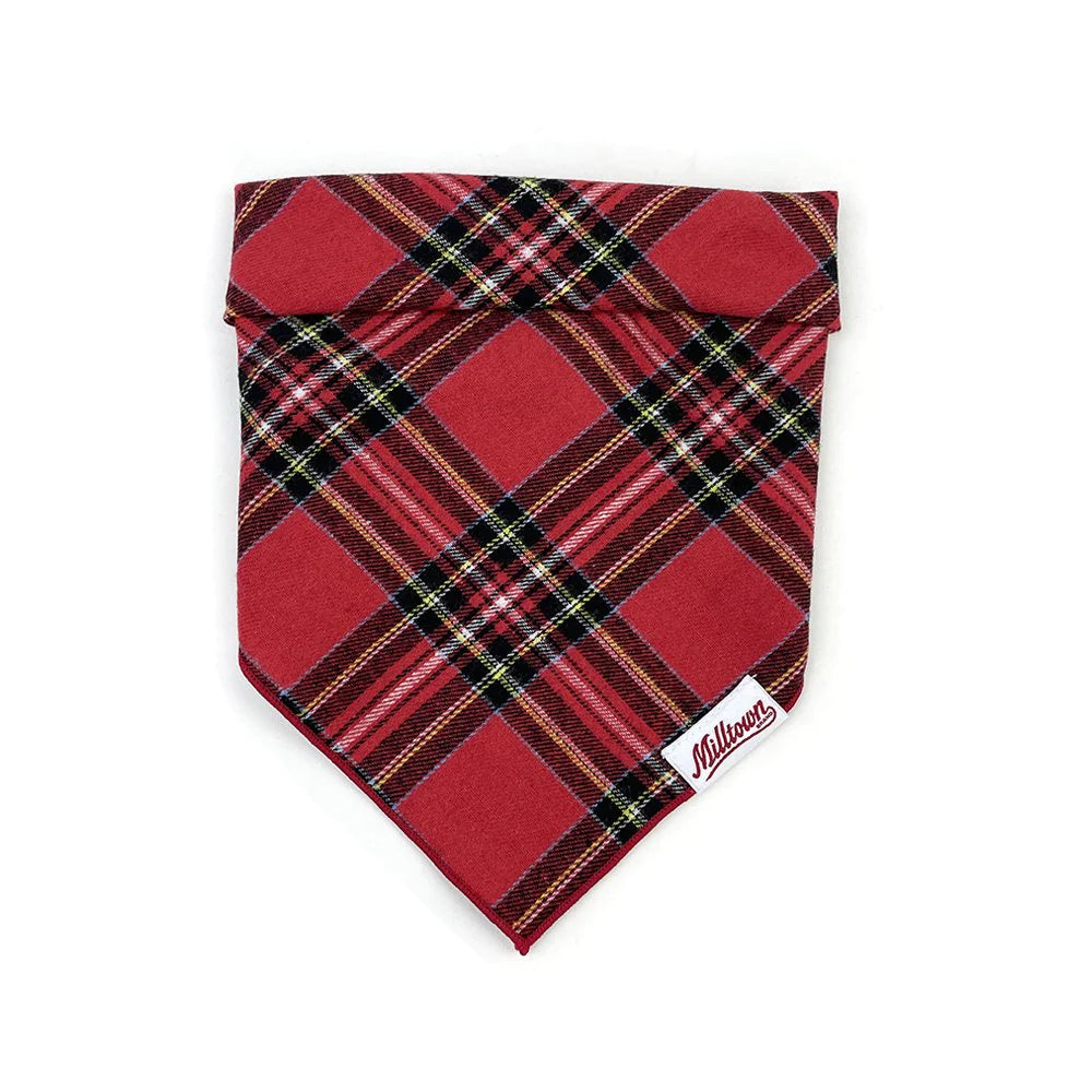 Bandana Tartan rouge