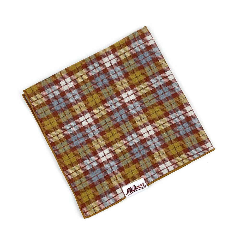 Bandana Tartan Orange