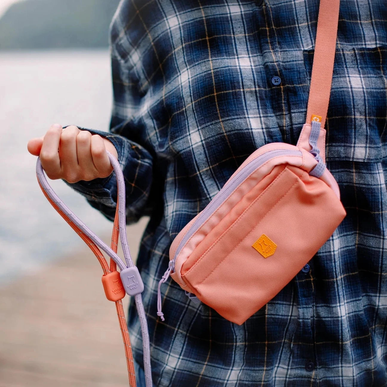 Sacoche de balade pour chien Alpha 360 Woolly Wolf