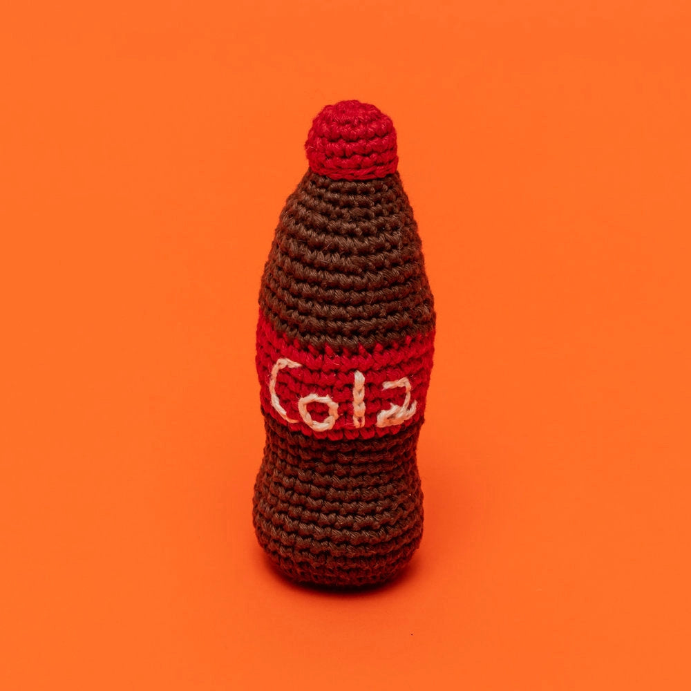 Peluche en crochet Cola