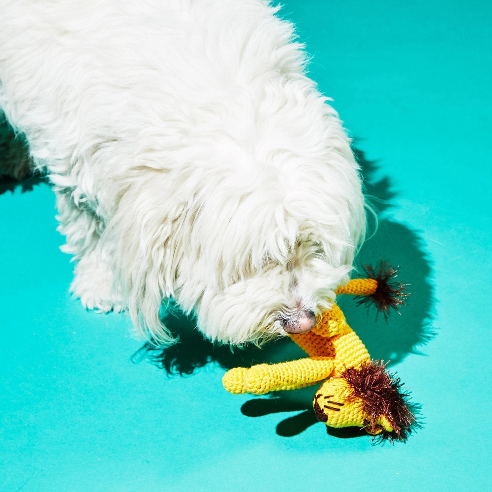 Peluche en crochet Lion