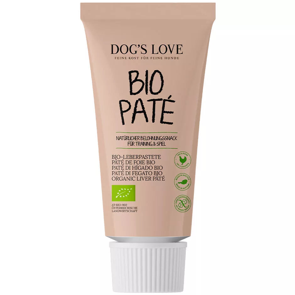 Tube de pâté au poulet bio