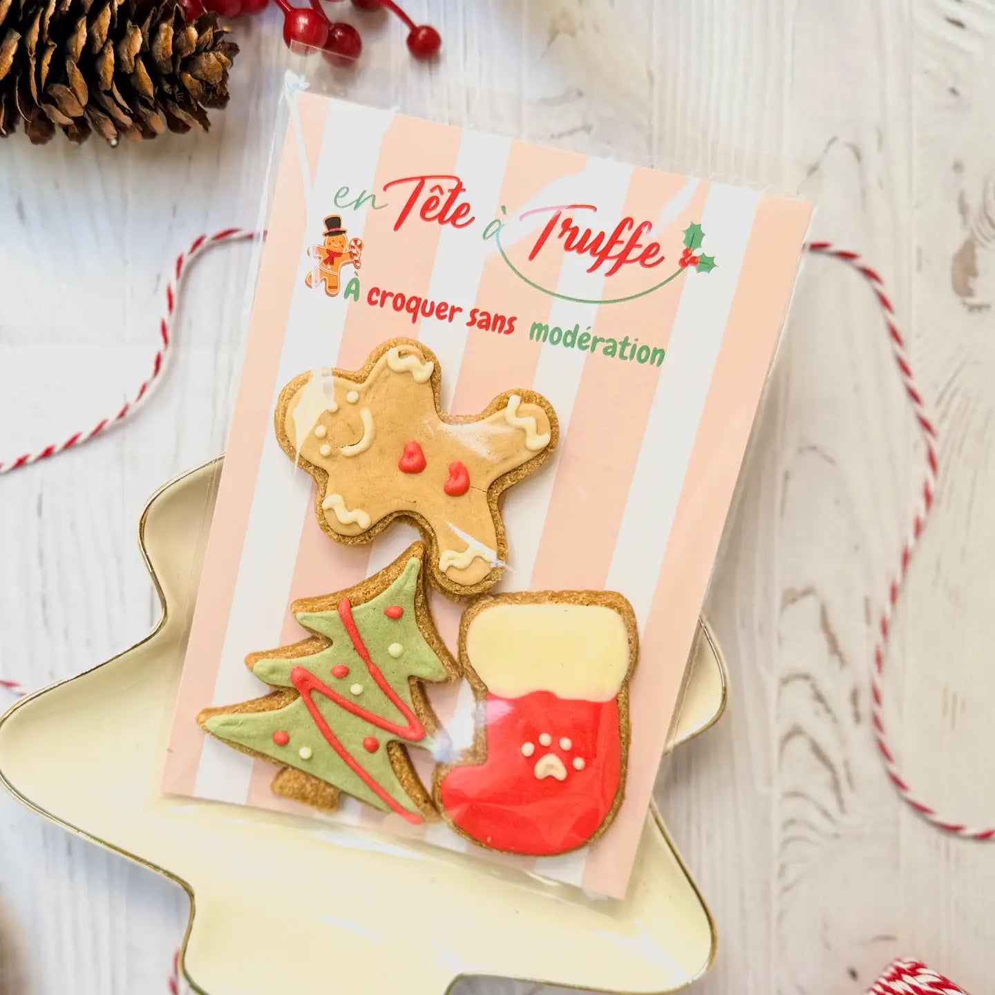 Assortiment de biscuits de Noël