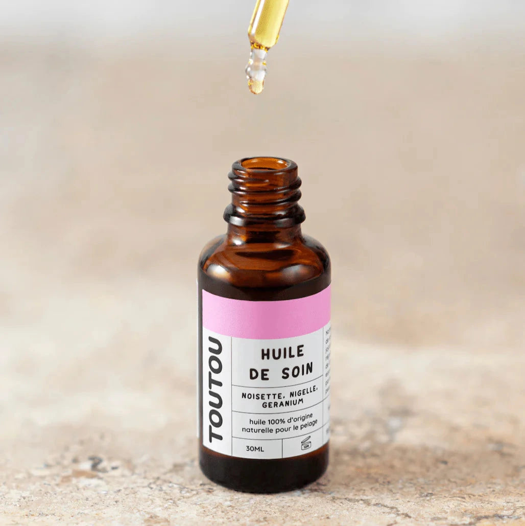 Huile de soin pour chiens