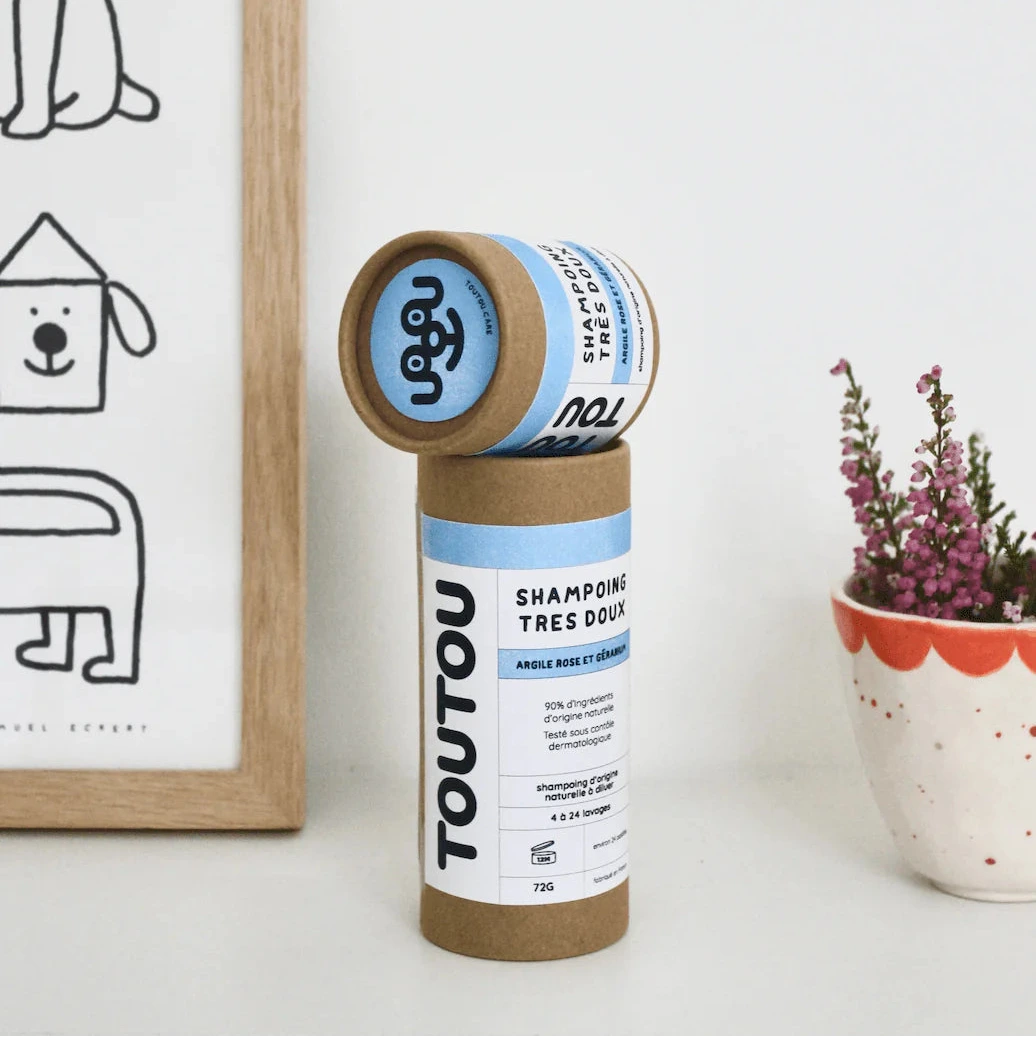 Shampoing solide pour chien bio