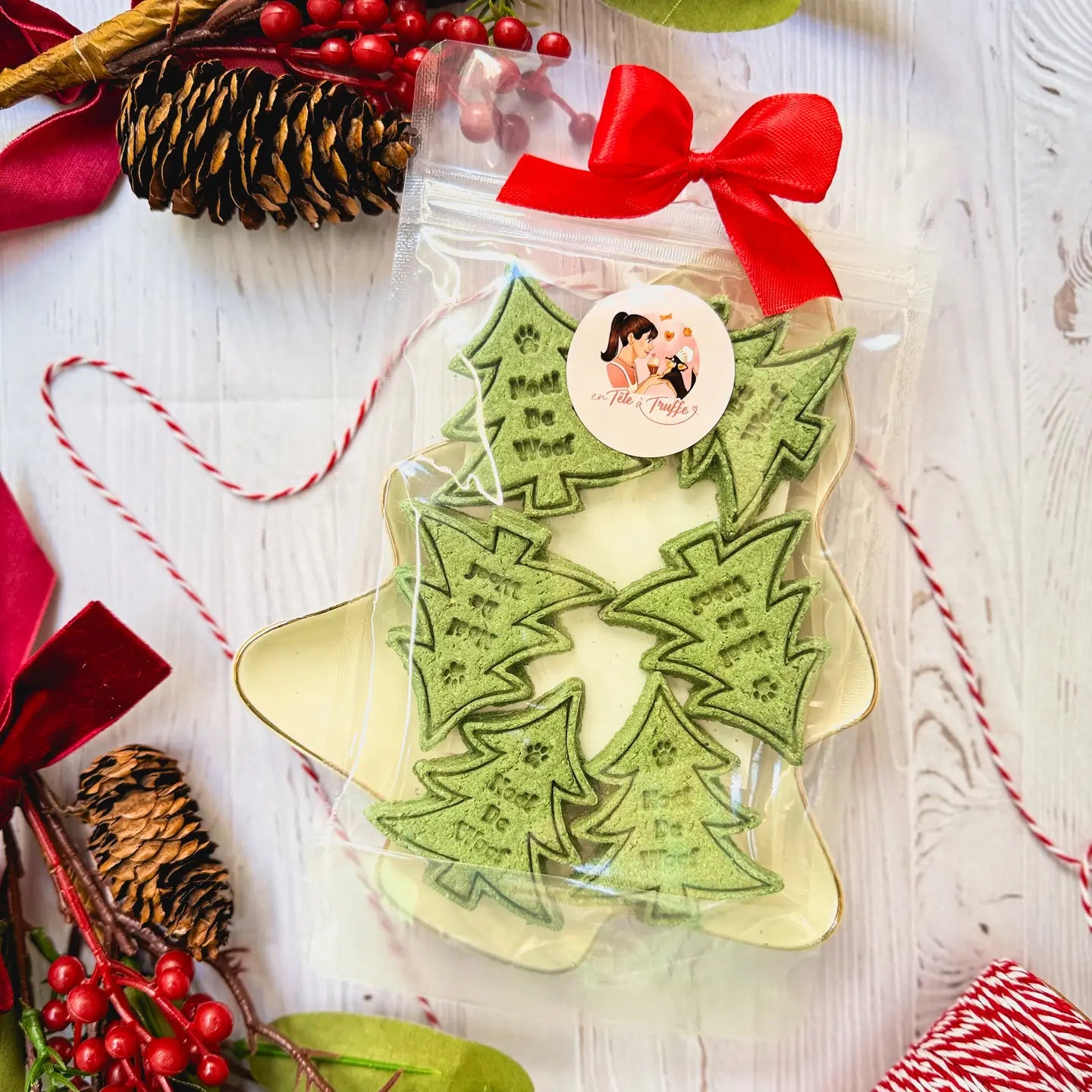 Assortiment de biscuits "Noël de Woof"