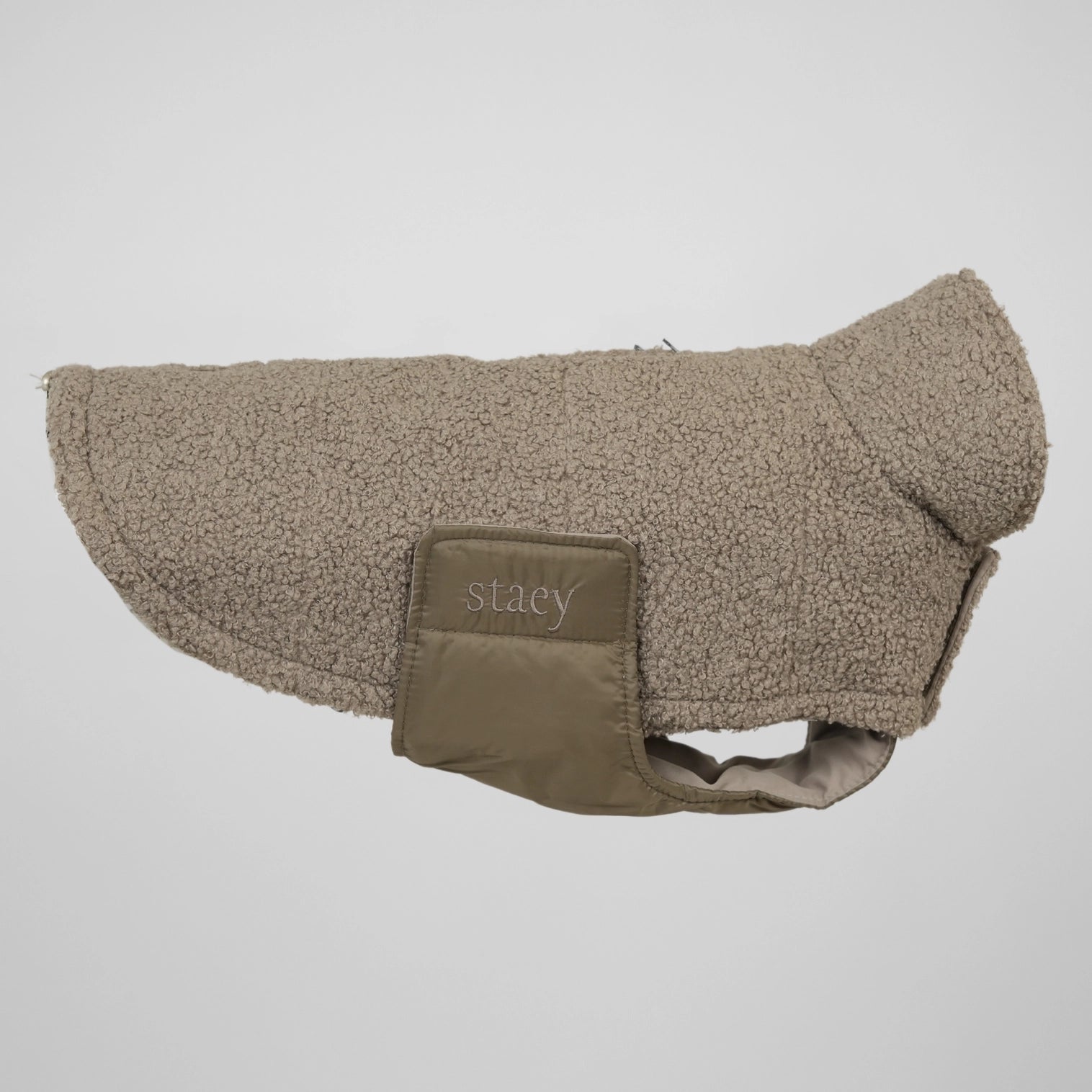 Manteau Teddy Taupe
