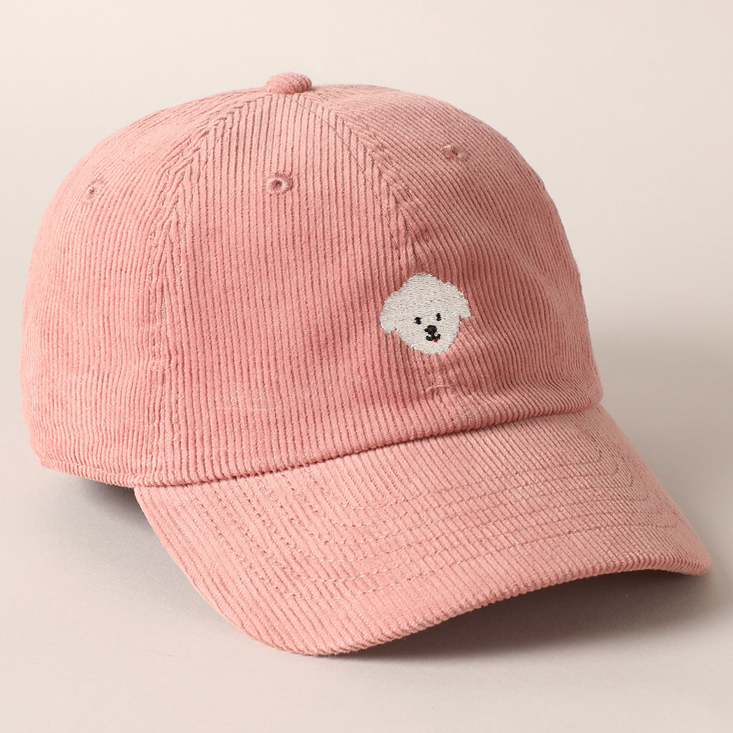 Casquette Bichon Rose