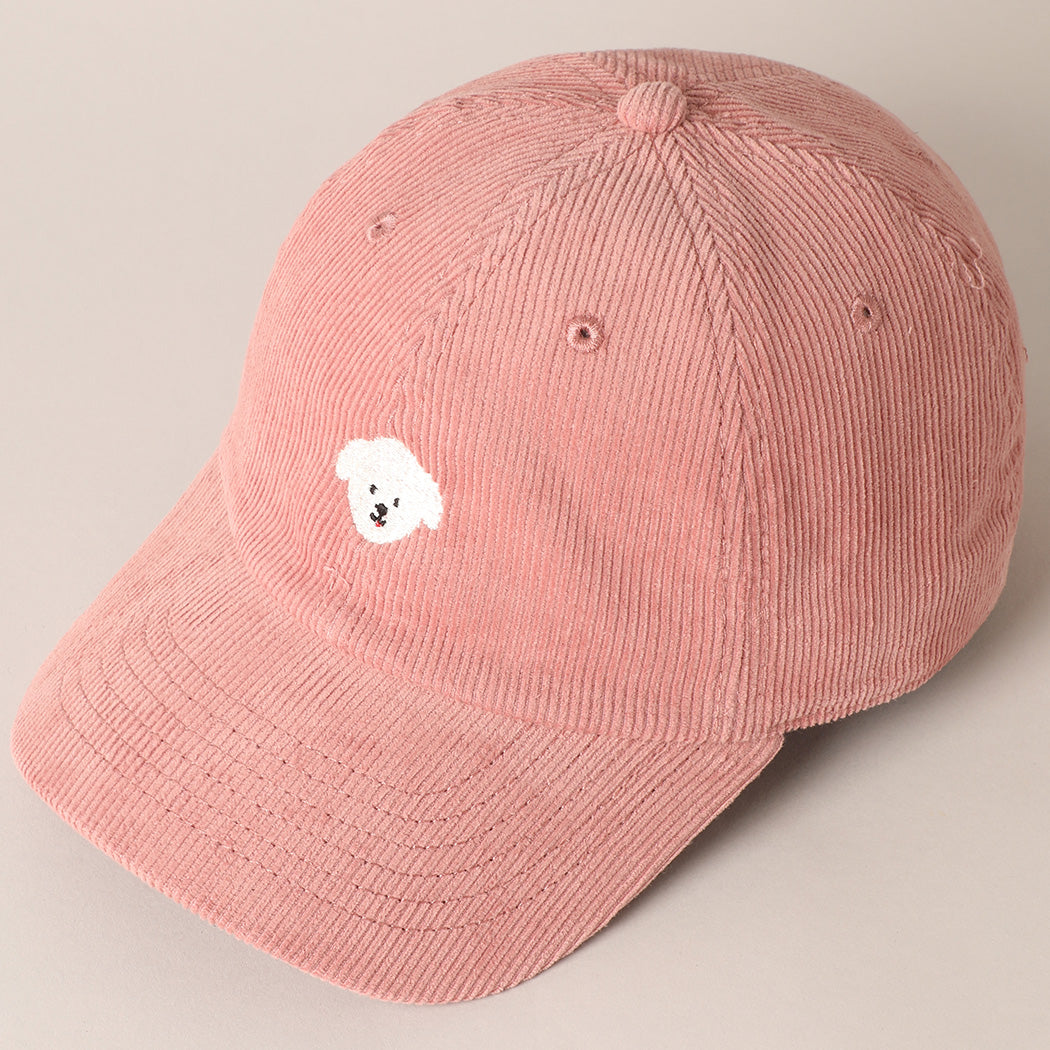 Casquette Bichon Rose