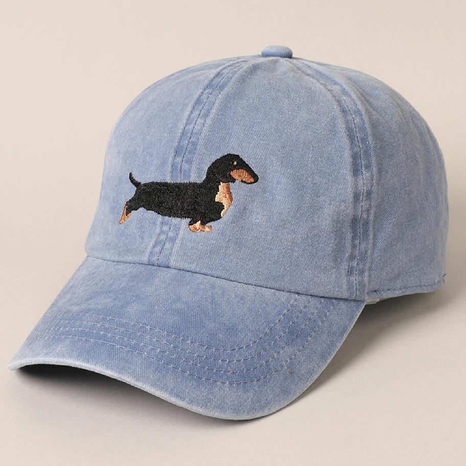 Casquette Bleue Grand Teckel