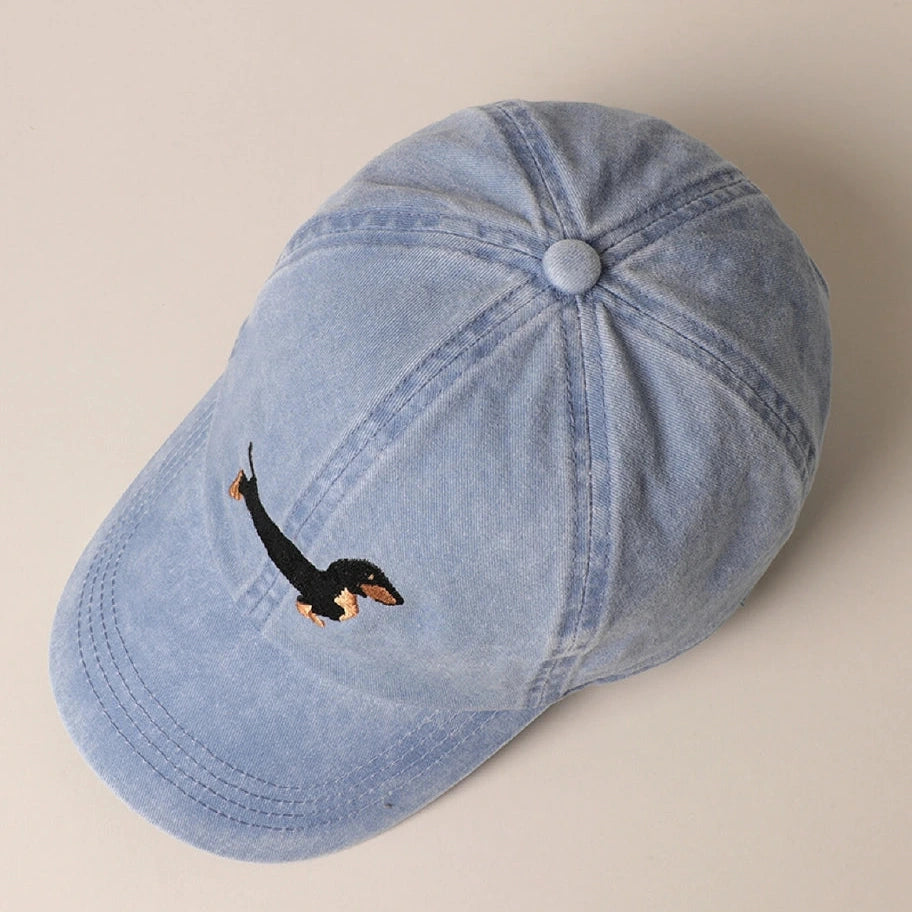 Casquette Bleue Grand Teckel