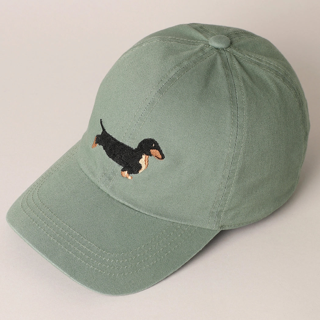 Casquette Verte Grand Teckel