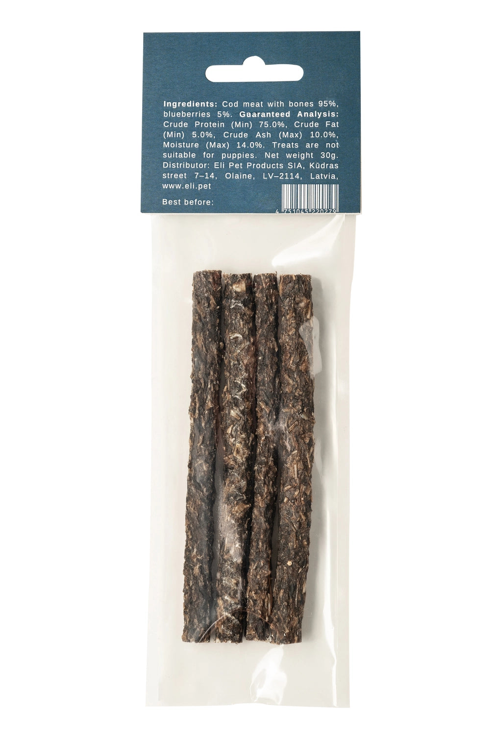 Stick de morue pour chiens