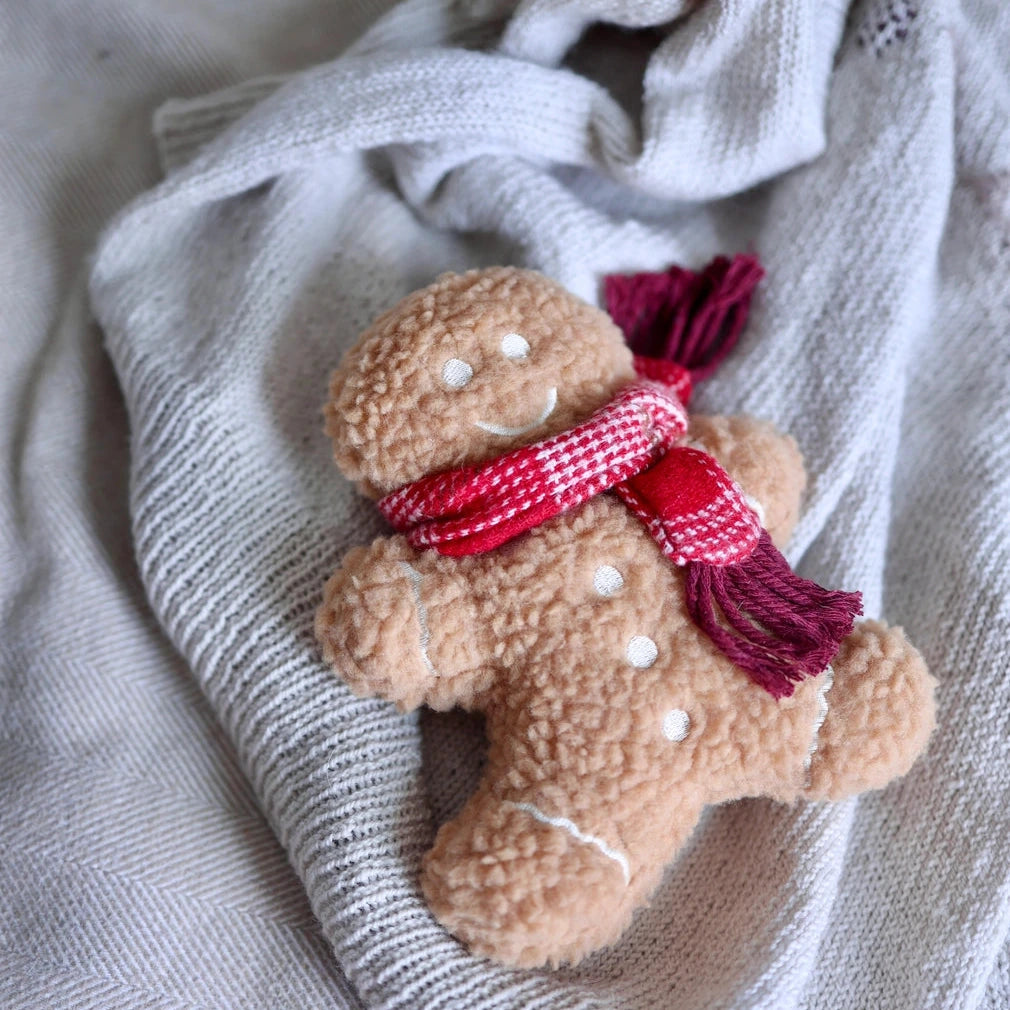 Peluche pour chien Bonhomme en pain d'épice