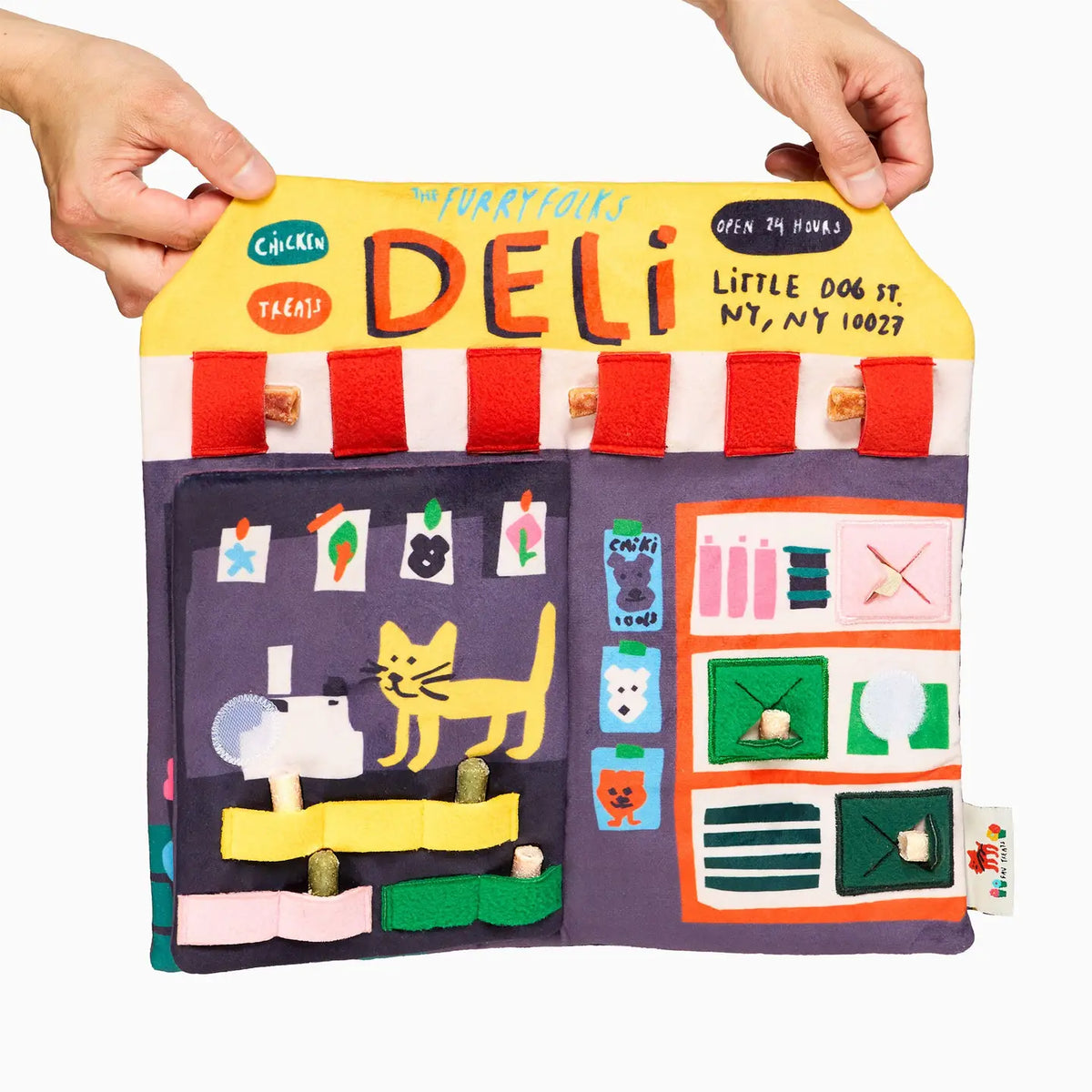 Tapis de fouille Epicerie Deli