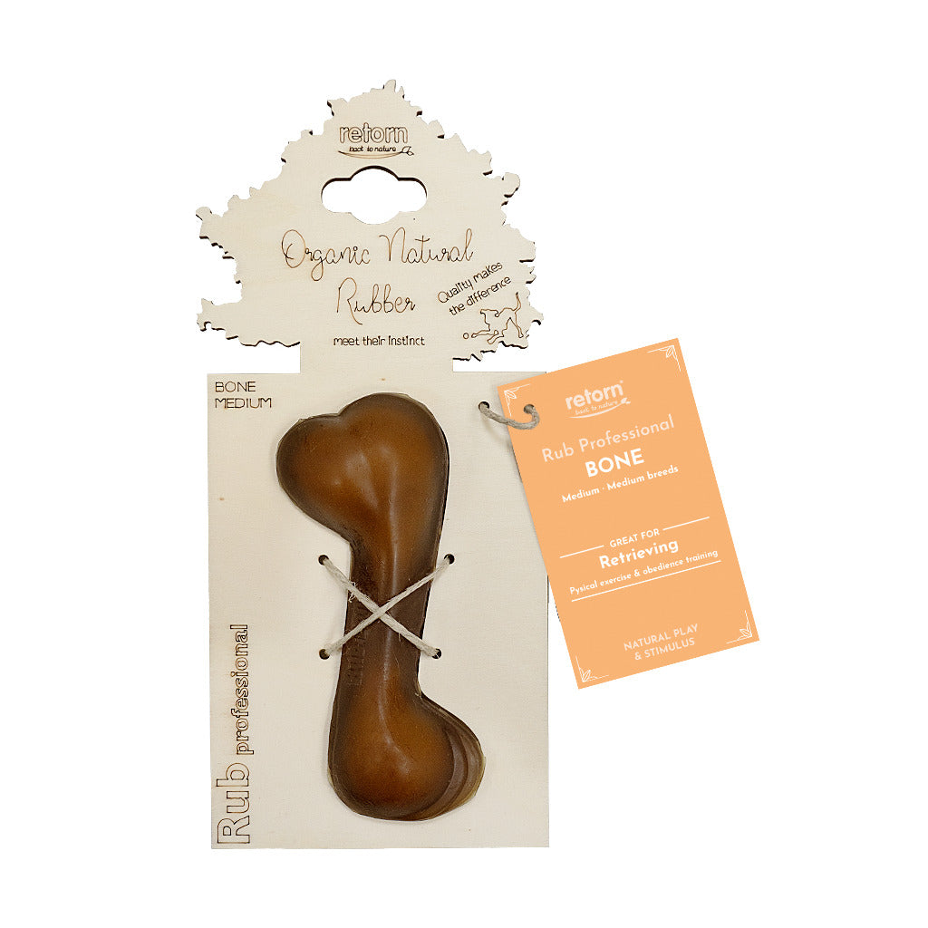 Jouet en résine à macher Os