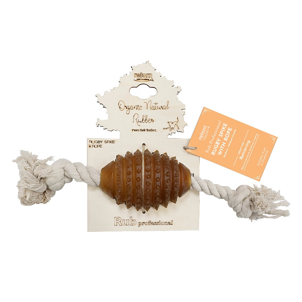 Jouet résistant pour chien corde et résine