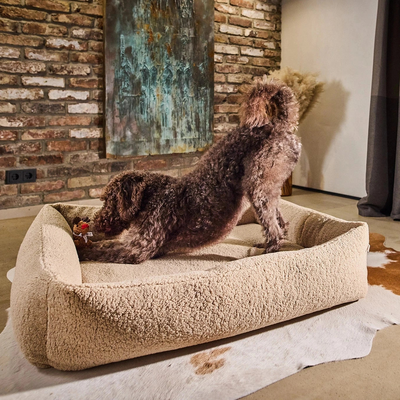 Jouet en corde Renne de Noël