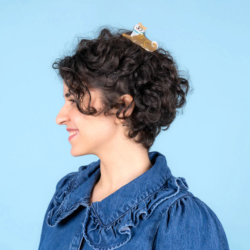 Pince à cheveux Shiba Inu