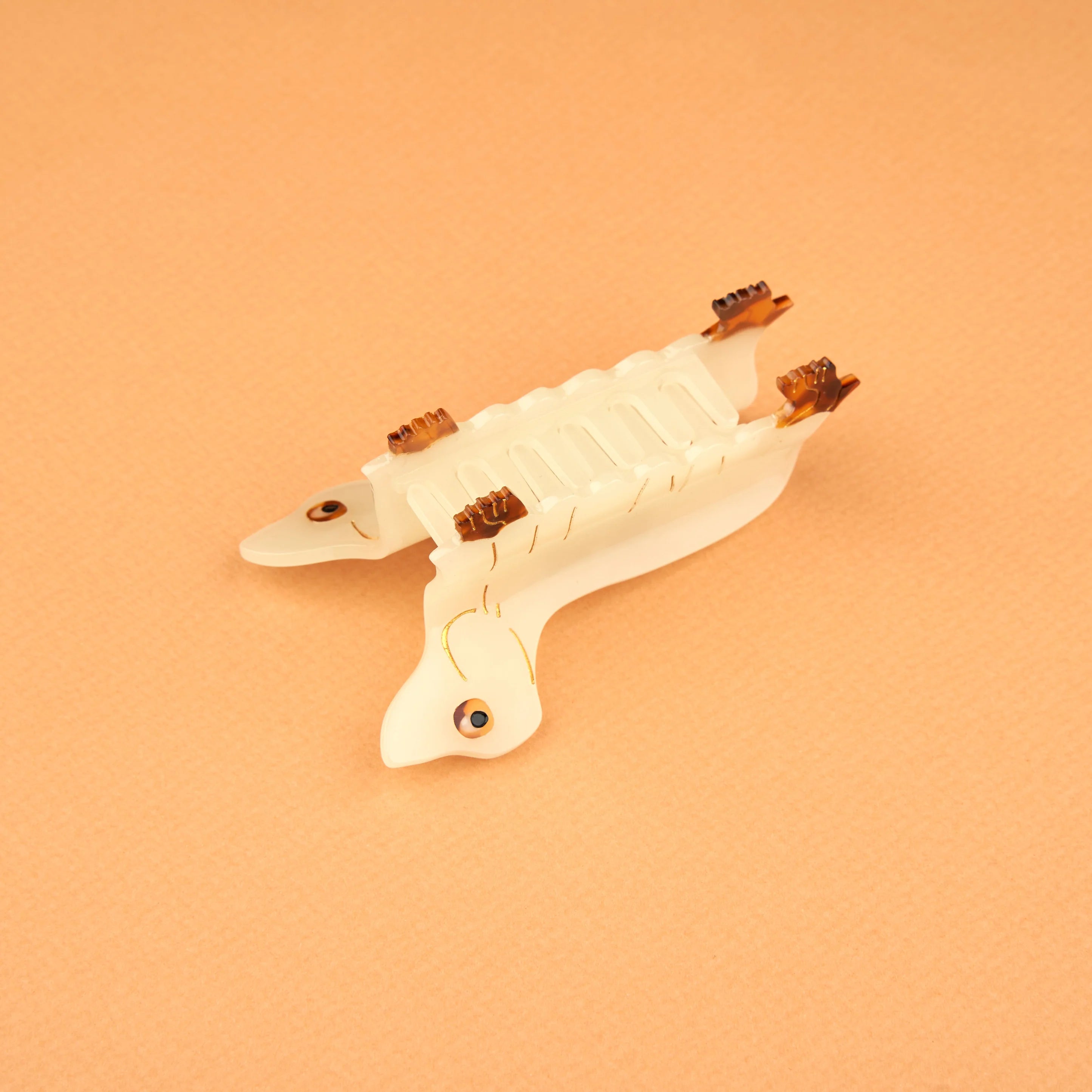 Pince à cheveux Teckel Fantôme