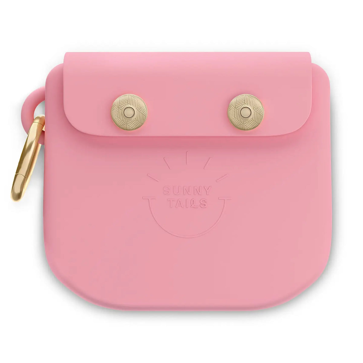 Pochette friandise pour chiens  silicone Sunny tails Rose