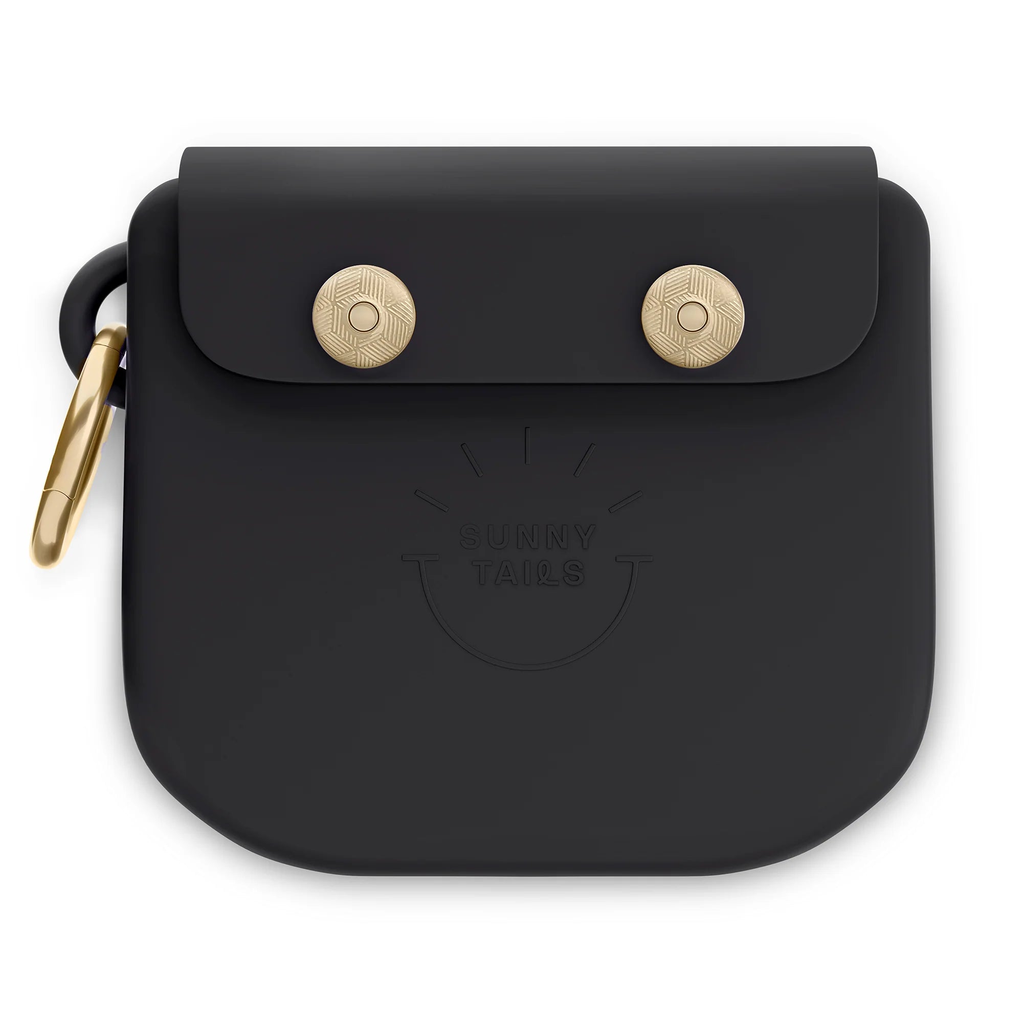 Pochette à friandises en silicone noire