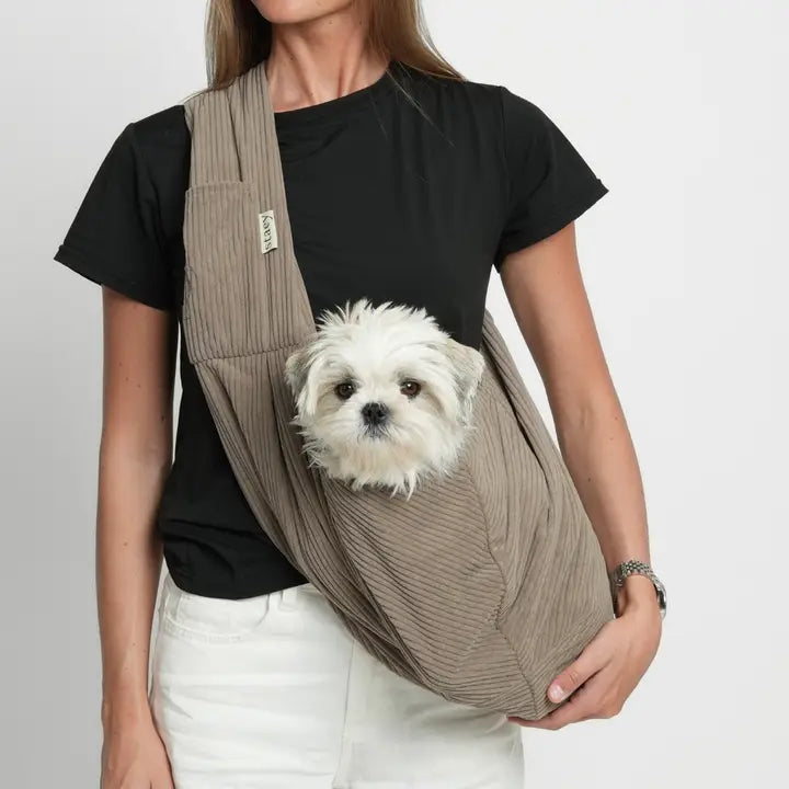 Sac bandoulière velours