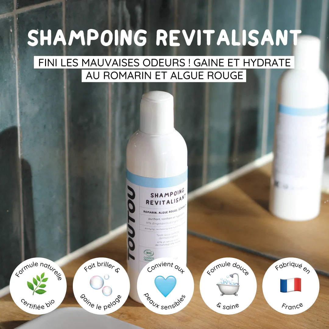 Shampoing Revitalisant pour chien