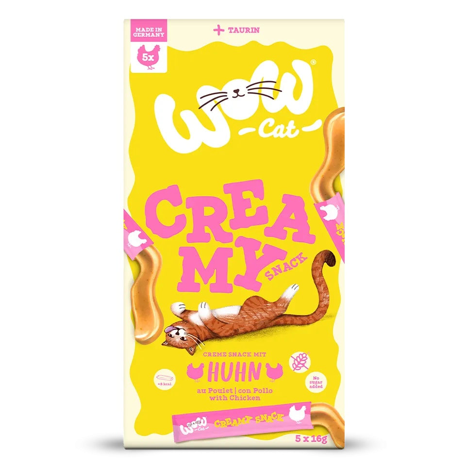 Creamy Snack au poulet pour chats