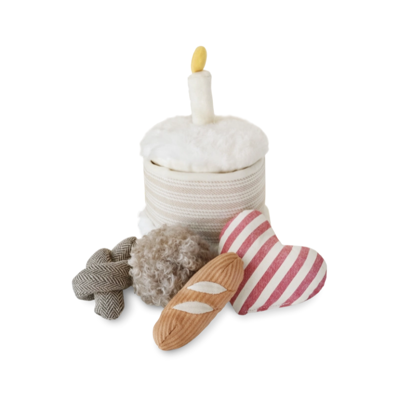 Gateau d'anniversaire de fouille